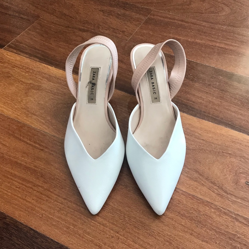 Zara kitten heel
